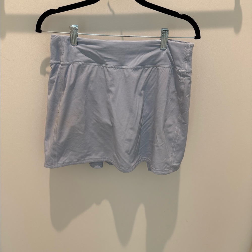 Lululemon Light Blue Midi length athletic skort
